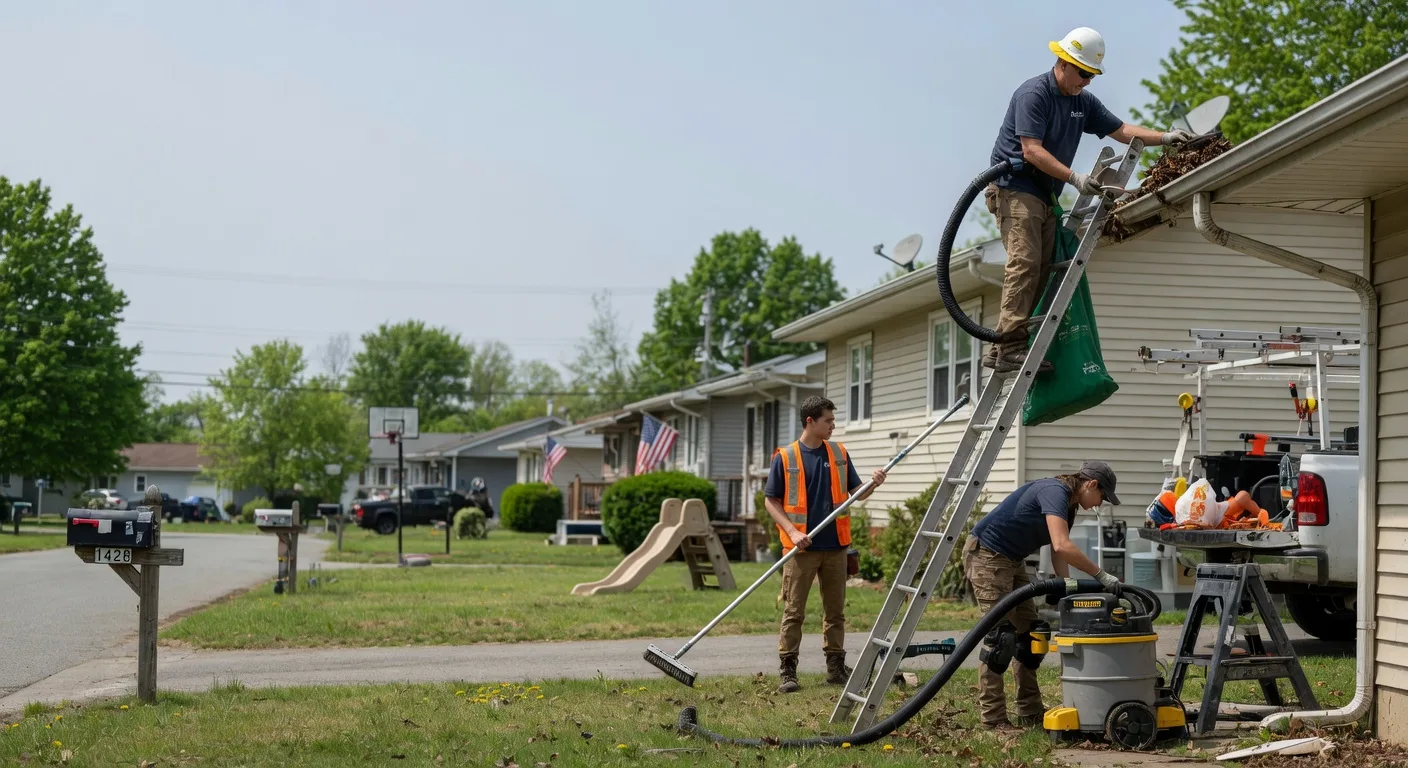 Gutter Installation in Lucas, KS near me